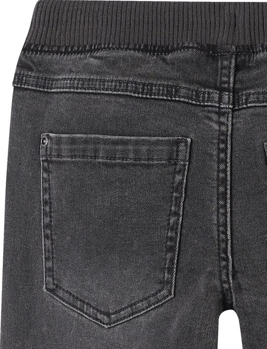 Actual product image Vertbaudet The UNVERWÜSTLICHE, robust boys' jeans with stretch waistband WATERLESS (116)