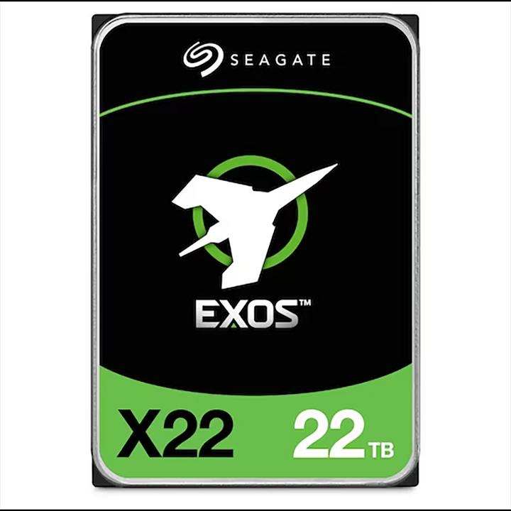 Actual product image Seagate Exos X22 (22 TB, 3.5", CMR)