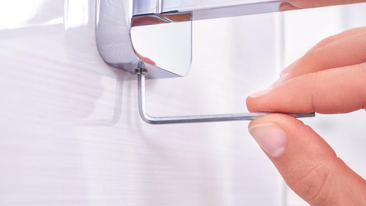 Productafbeelding tesa 40461-00000-00 Badkamerplankje ESTEETISCH chroom