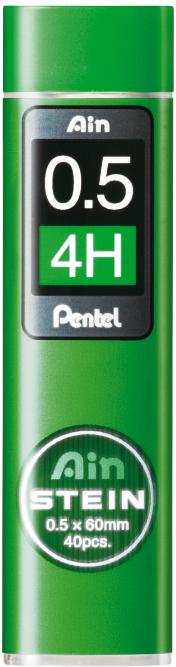 Image du produit Pentel Les mines de crayon AinStein (Recharger, Gris, 0.50 mm)