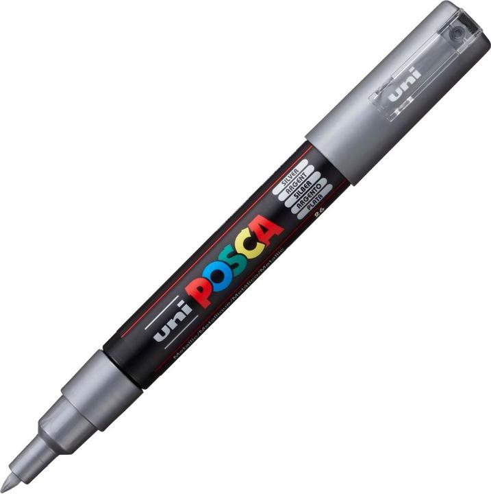 Immagine prodotto Posca Marchio PC-1M a punta tonda (Argento, 0.70 mm, 1 x)