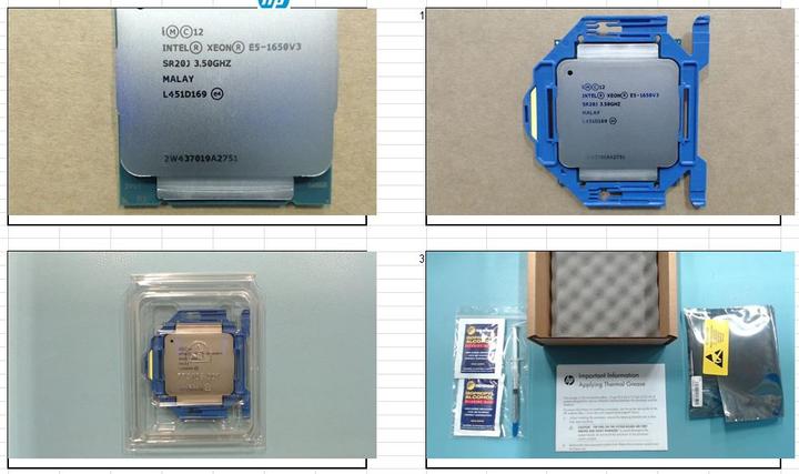 Produktbild HPE Intel Xeon E5-1650 V3 Six-Core (LGA 2011-v3, 3.50 GHz, 6 -Core)