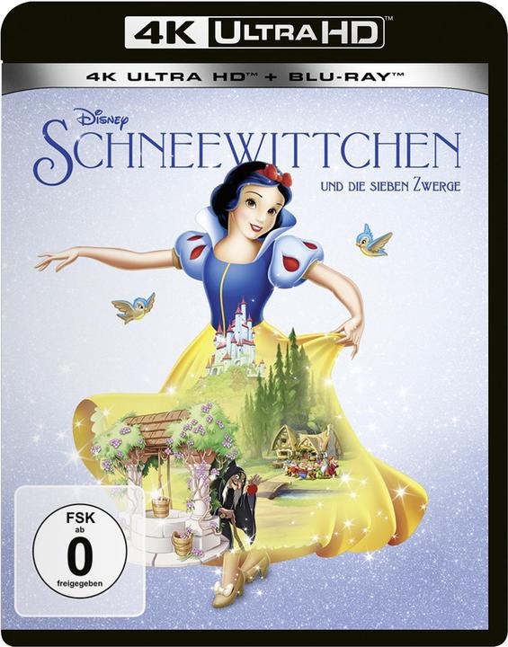 Immagine prodotto Disney Interactive Studios Biancaneve e i sette nani - 4K (Blu-ray, 2023, Tedesco, Inglese)