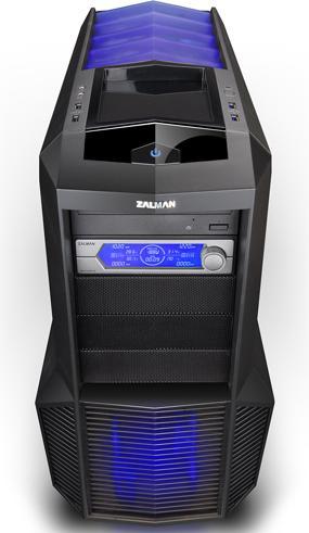 Actual product image Zalman Z11 Plus USB3 (blue LED) (ATX, mATX)