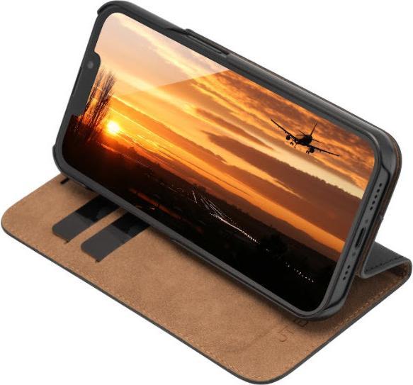 Produktbild JT Berlin Echtleder Tegel Passend für Handy-Modell: iPhone 14, Schwarz (Apple iPhone 14)