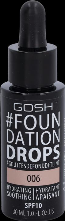 Actual product image Gosh #Foundation Drops (06 Tawney)