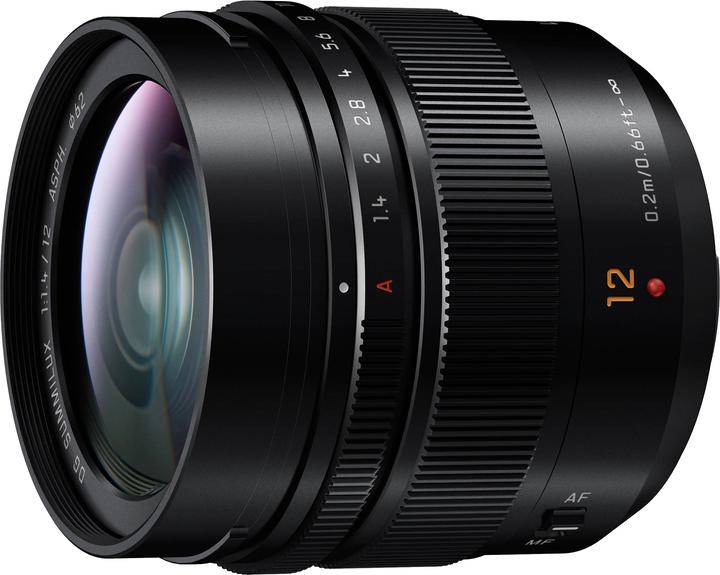Actual product image Panasonic 12mm f/1.4 Leica DG Summilux ASPH. (Micro Four Thirds, Micro Four Thirds)