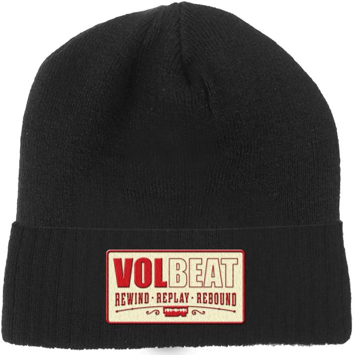 Actual product image Volbeat Unisex Adult Rewind, Replay, Rebound Beanie (One size)