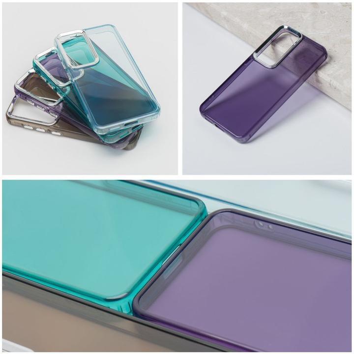 Actual product image OEM Back panel cover PEARL case for SAMSUNG S24 Ultra purple