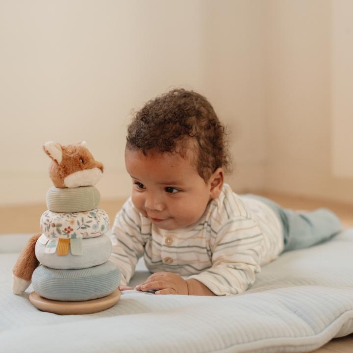 Image du produit Little Dutch Tour d'empilage avec anneaux Forest Friends