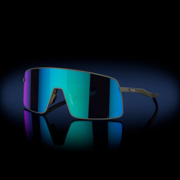 Produktbild Oakley Sutro TI Sportbrille (Satin Lead, Prizm Sapphire)