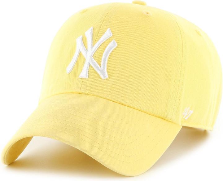 47 Brand Strapback Cap - CLEAN UP New York Yankees maize