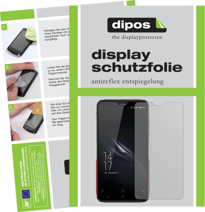 Immagine prodotto Dipos Pellicola Protettiva Antiriflesso (2 Pezzo/i, Soldato Elephone)