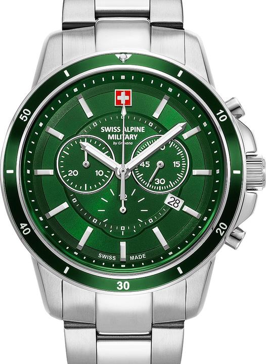 Image du produit Swiss Alpine Military 7089.9134 Chronographe Montre Homme 44mm 10ATM (Chronographe, 44 mm)