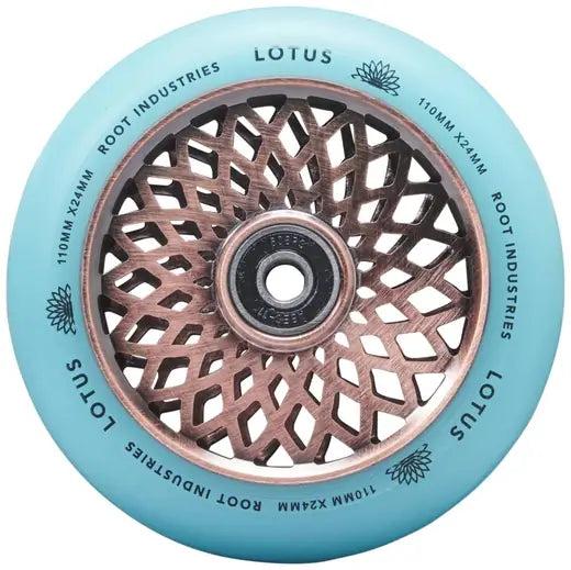 Produktbild Root Industries Root Lotus Pro Scooter Wheels 110mm - Copper/Isotope (24mm)