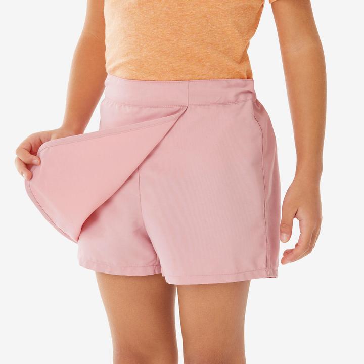 Image du produit Quechua Jupe short de randonnée - MH100 KID rose -enfant 2-6 ans (2)