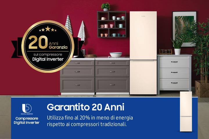 Produktbild Samsung RB38C603DEL EcoFlex AI Freistehender Kombikühlschrank mit Gefrierfach Wifi 2m 39 (390 l)