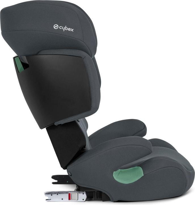 Actual product image Cybex SOLUTION X I-FIX Cobblestone Grey | dark grey (Booster seat, ECE R129/i-Size Standard)