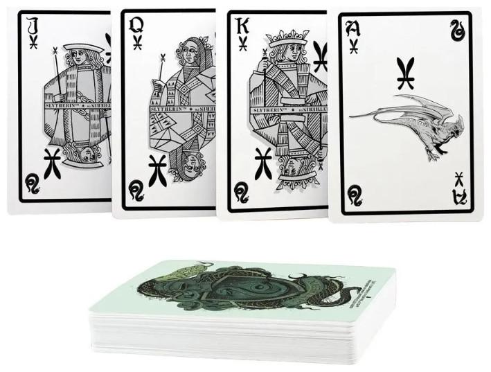 Produktbild Aquarius Abbey Harry Potter Playing Cards Slytherin NMR52438 (Deutsch)