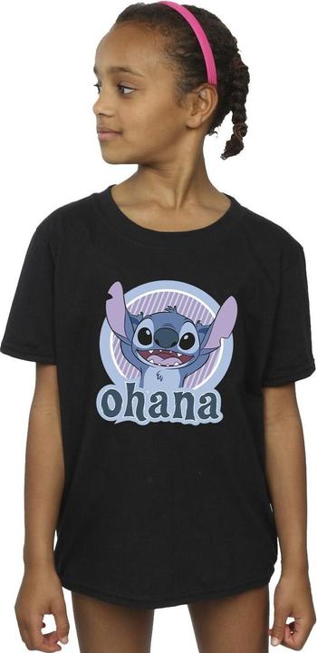 Immagine prodotto Disney Lilo And Stitch Ohana Circle Maglietta Ragazze (152, 158)