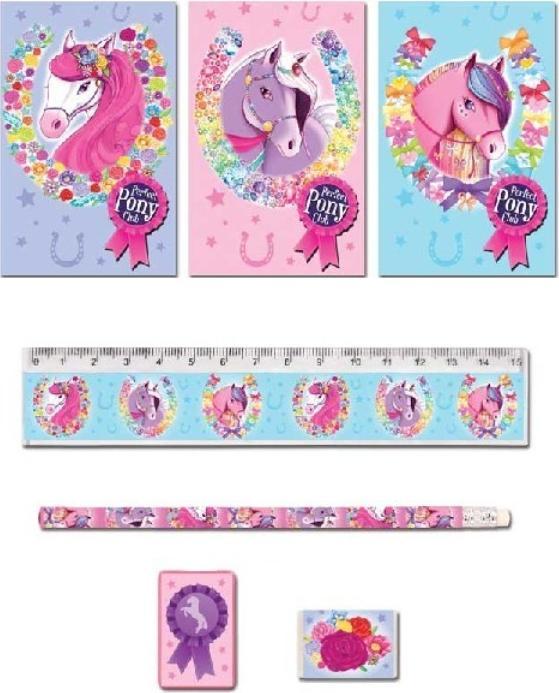 Actual product image Henbrandt Fun Horse Stationery Set (Pack of 5)