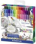 Actual product image Staedtler Triplus Johanna Basford Edition (Multicoloured, 36 x)