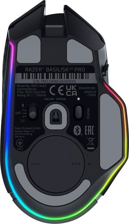 Produktbild Razer Basilisk V3 Pro (Kabellos, Kabelgebunden)