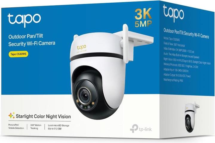 Immagine prodotto TP-Link Tapo C530WS (2880 x 1620 Pixels)