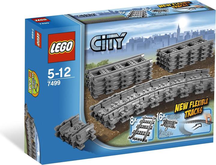 Image du produit LEGO Rails flexibles (7499, LEGO City)