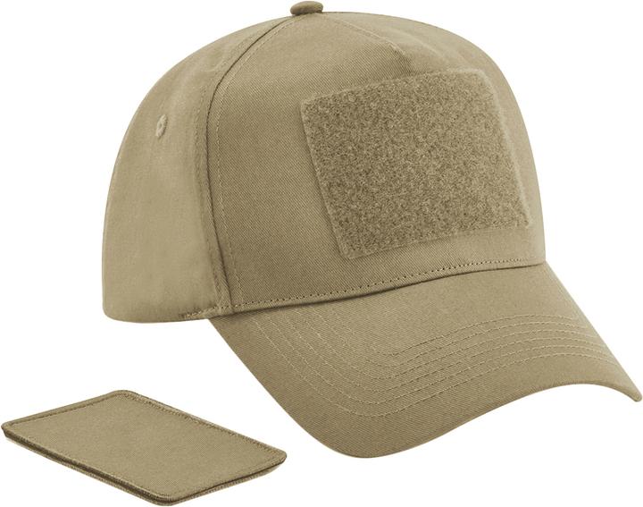 Beechfield BaseballMütze Abnehmbarer Aufnäher (One Size)