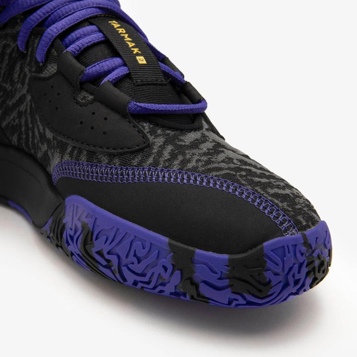 Produktbild Tarmak Kinder Basketball Schuhe niedrig NBA Lakers - Fast 900 Low-1 schwarz