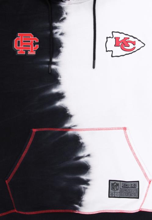 Produktbild Recovered Re:covered Fleece Hoody - INK DYE Kansas City Chiefs - XL (XL)