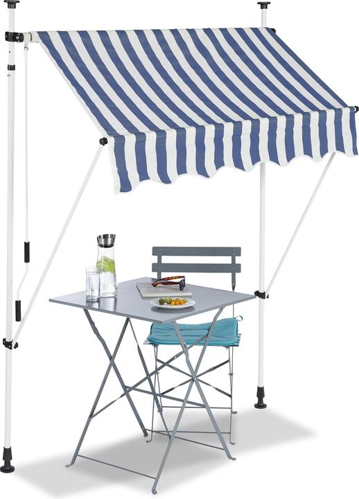 Relaxdays Klemmmarkise (1.50 m)