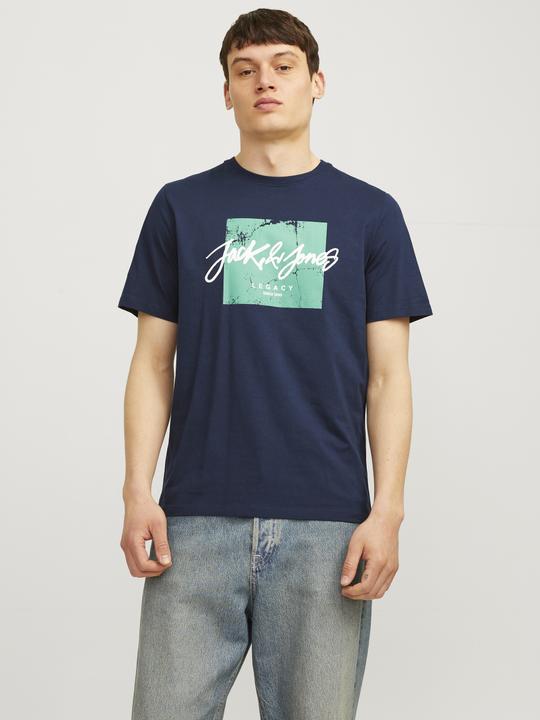 Actual product image Jack & Jones Jjtiley Tee Ss Crew Neck Ln (S)