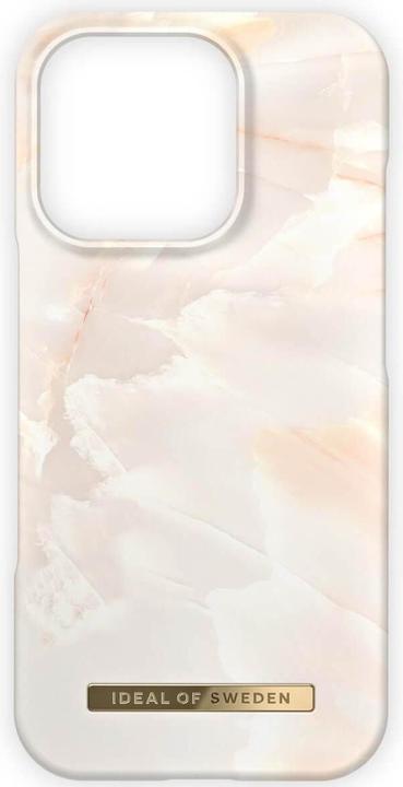 Produktbild iDeal Of Sweden Magsafe Designer Hard-Cover Rose Pearl Marble (Apple iPhone 16 Pro)