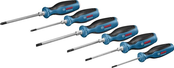 Image du produit Bosch Professional Jeu de tournevis 1600A016BF (Escale, Recouvrement cruciforme Phillipps (PH))