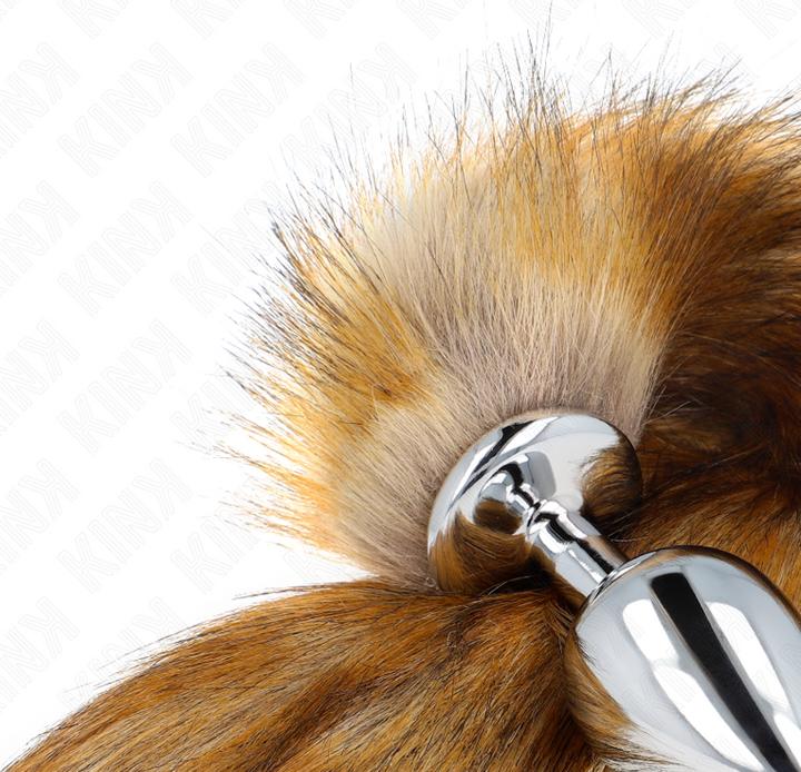 Actual product image Kink Fox Tail Plug