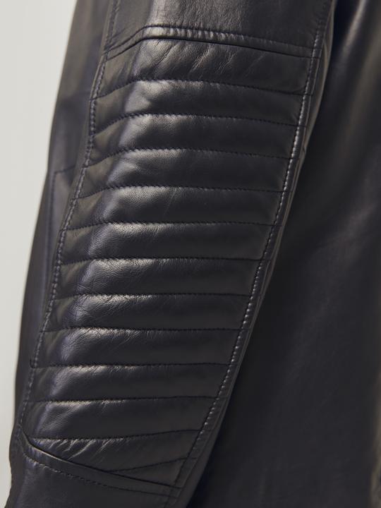 Actual product image Jack & Jones Jjeliam Lamb Leather Jacket Noos (XXL)
