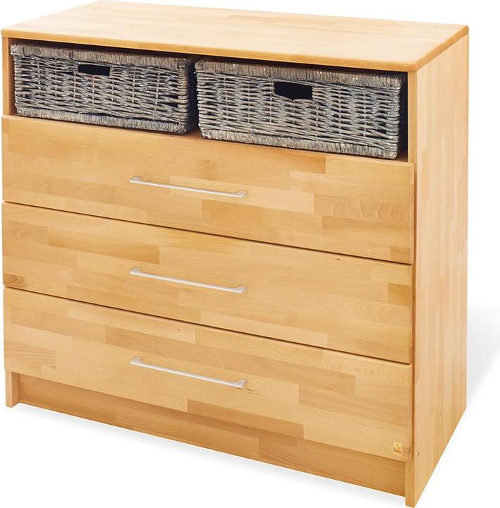 Produktbild Pinolino Natura breit (Babybett, Wickelkommode, Kinderkleiderschrank)