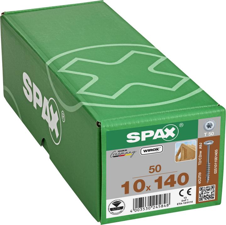 Image du produit Spax Vis pour construction en bois (50 Vis par pièce)