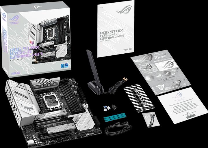 Produktbild ASUS ROG STRIX B760-G GAMING WIFI (LGA 1700, Intel B760, mATX)
