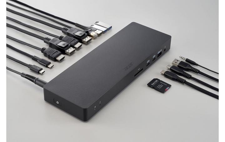 Actual product image Acer Thunderbolt 4 Dock T701 (Thunderbolt, 14 Ports)
