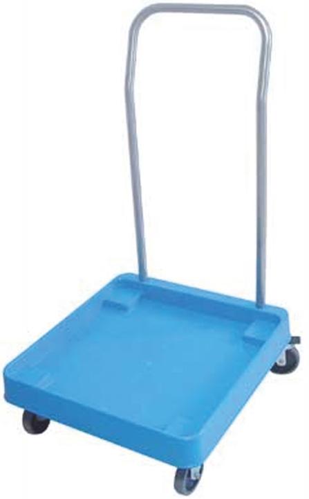 Immagine prodotto GN Schalen Carrello porta stoviglie blu con maniglia 57,5x54,5x21cm Tot.H92cm
