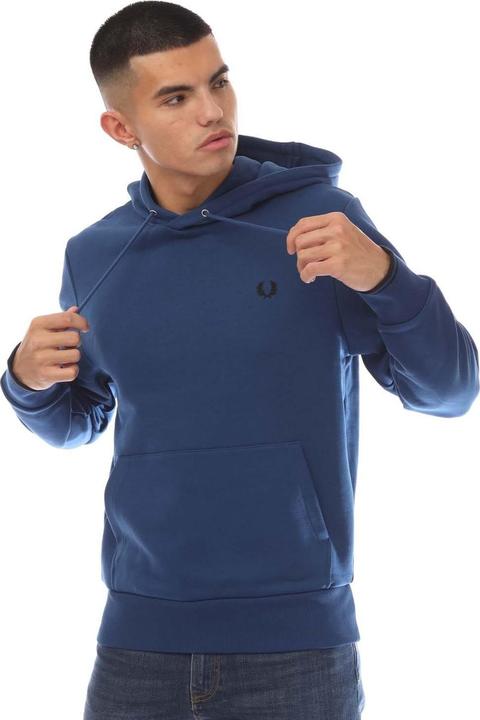 Actual product image Fred Perry Mens Tipped Hoodie (XS)
