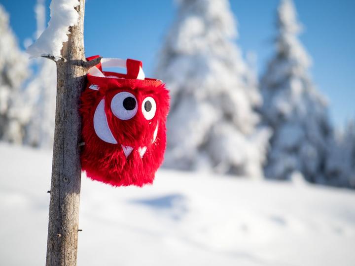 Produktbild Crafty Climbing Tangerine Foodie Monster Chalkbag
