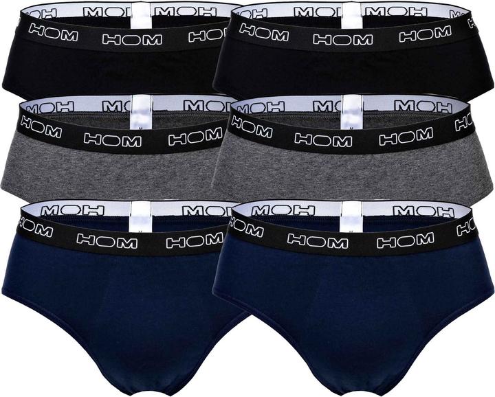 Actual product image HOM Briefs Casual Comfort Fit Boxerlines #2 - 20040 (M, pack of 6)