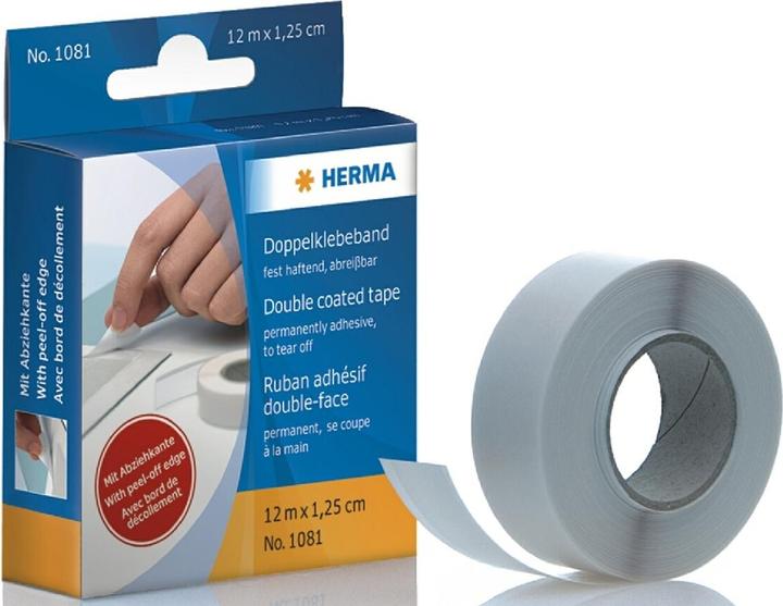 HERMA Doppelseitiges Klebeband (12.50 mm)