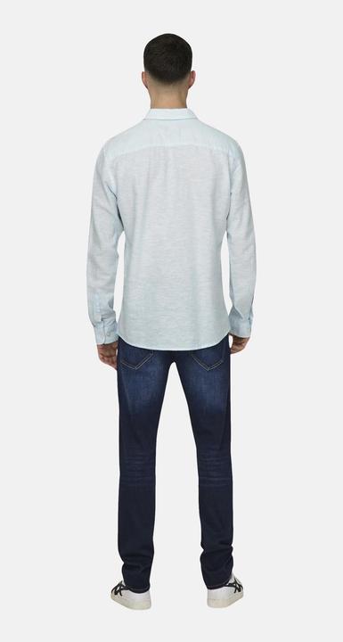 Actual product image Only & Sons Slim fit shirt collar shirt shirt shirt (M)
