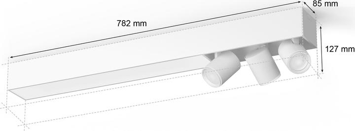 Actual product image Philips Centris (3010 lm, GU10)