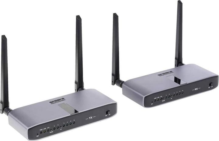 Produktbild SpeaKa Professional SP-HWE-800 HDMI-Funkübertragung (Set) 150m 5180MHz, 5240MHz 1920 x 1080 Pixel S (150 m, HDMI 1.4a)